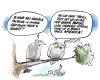 Cartoon: WHATS FAIR (small) by barbeefish tagged talk,radio