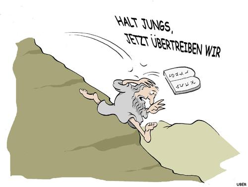 Cartoon: MOSES (medium) by uber tagged israel,palestine,colon,israel,moses