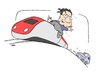 Cartoon: FIAT SPIN OFF (small) by uber tagged auto,car,fiat,chrisler