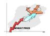 Cartoon: WHEAT PRICE RISING (small) by uber tagged putin,wheat,grain,prices,rising,russia