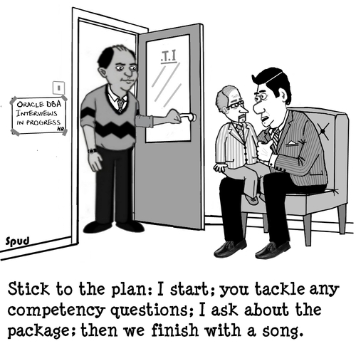 Cartoon: The Plan (medium) by cartoonsbyspud tagged cartoon,spud,hr,recruitment,office,life,outsourced,marketing,it,finance,business,paul,taylor