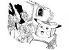 Cartoon: the creation of pokemon (small) by ian david marsden tagged frankenstein monster pokemon
