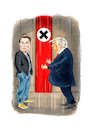 Cartoon: Tremendous New Logo Elon! (small) by ian david marsden tagged trump,musk,fascism,twitter