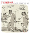 Cartoon: ULTIMA ORA (small) by portos tagged berlusconi,abruzzo,amore,casette