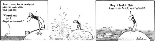 Cartoon: Culture (medium) by Garrincha tagged comic,strips