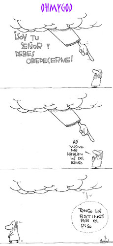 Cartoon: OhYourGod III (medium) by Garrincha tagged religion