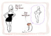 Cartoon: Fashion critic (small) by Garrincha tagged sex