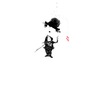 Cartoon: Listen (small) by Garrincha tagged music,personalities,rock,stars