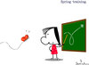 Cartoon: Training (small) by Garrincha tagged vector,illustration