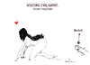 Cartoon: Waiting for Godot (small) by Garrincha tagged sex