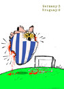 Cartoon: World cup (small) by Garrincha tagged soccer world cup