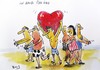 Cartoon: A lost love (small) by el Becs tagged becs