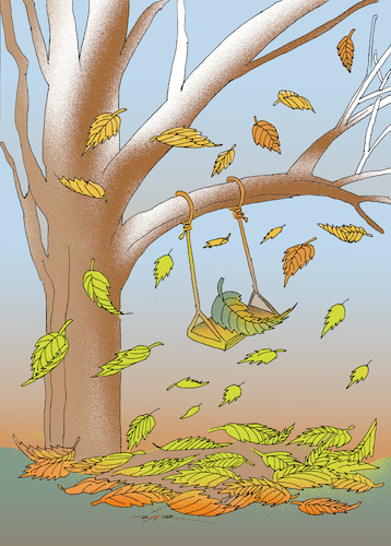 Cartoon: october2 (medium) by zluetic tagged weather