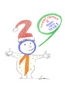Cartoon: merry christmas (small) by zluetic tagged christmas