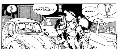 Cartoon: Parklücke (medium) by 6aus49 tagged micha,strahl,paul,die,ratte,auto