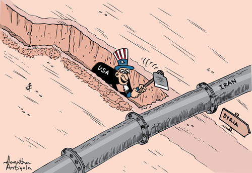 Cartoon: USA (medium) by awantha tagged usa