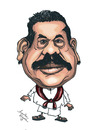 Cartoon: Mahinda Rajapakse (small) by awantha tagged awanthas,mahinda,rajapakse