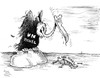 Cartoon: UN panel (small) by awantha tagged sri,lanka,politics