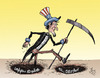 Cartoon: Uncle Sam (small) by awantha tagged uncle,sam