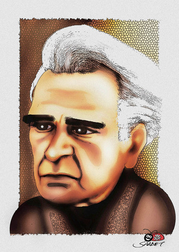 Cartoon: Emil Cioran (medium) by saadet demir yalcin tagged syalcin,romania