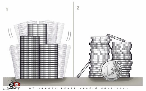 Cartoon: Money (medium) by saadet demir yalcin tagged saadet,sdy,money