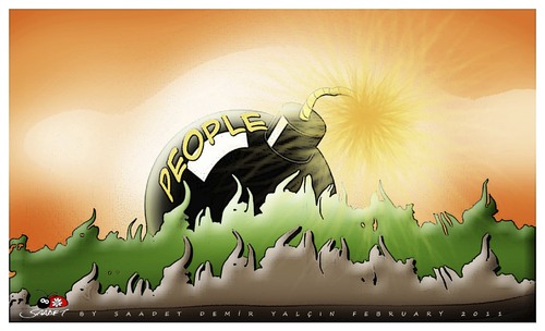 Cartoon: New sun for dictators... (medium) by saadet demir yalcin tagged saadet,sdy,syalcin,turkey,sun