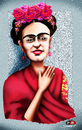 Cartoon: Frida... (small) by saadet demir yalcin tagged frida,syalcin,sdy