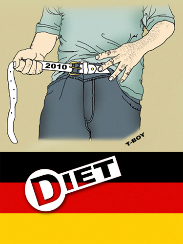 Cartoon: DIET (medium) by T-BOY tagged diet