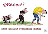Cartoon: EVOLUTION 2 (small) by T-BOY tagged evolution