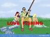 Cartoon: LOVE FISHING (small) by T-BOY tagged love,fishing