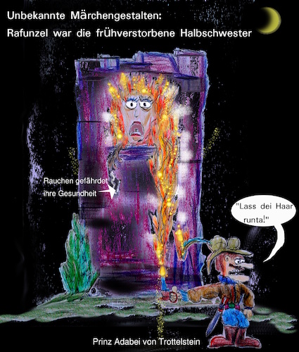 Cartoon: es war einmal (medium) by wheelman tagged märchen,sagen,lügen,deutsche