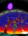Cartoon: month 3 (small) by wheelman tagged march,hare,eastern,bat,tree,madness