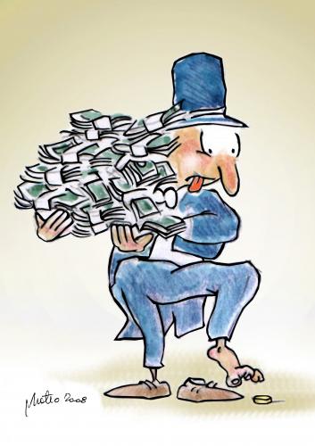 Cartoon: how to make money (medium) by geomateo tagged business,money,financial,cartoon,