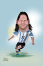 Cartoon: Lionel Messi (small) by geomateo tagged sport football soccer argentina barcelona lionel messi
