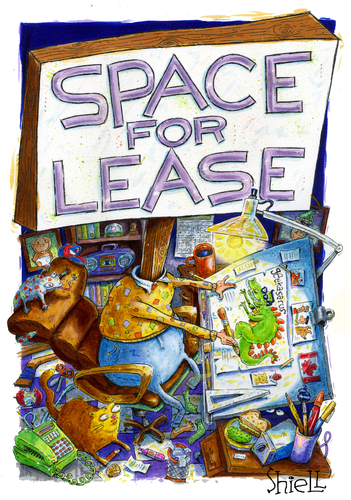Space For Lease Von Mikess Medien Kultur Cartoon Toonpool