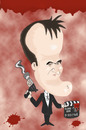 Cartoon: Tarantino (small) by Rick FC tagged tarantino