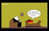 Cartoon: Couchland (small) by Oliver Kock tagged deutschland,neonationalismus,radikalisierung,wahlen,afd,protestwähler,rechtsruck,german,angst,cartoon,nick,blitzgarden