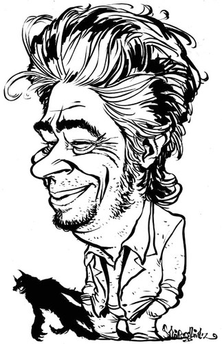 Cartoon: Benicio del Toro (medium) by stieglitz tagged benicio,del,toro,karikatur,caricature