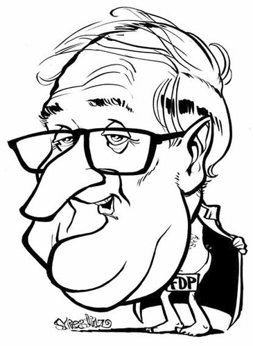 Cartoon: Rainer Brüderle (medium) by stieglitz tagged rainer,brüderle,karikatur,caricature,caricatura