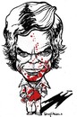 Cartoon: Dexter (small) by stieglitz tagged michael,hall,dexter,karikatur,caricature