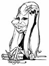 Cartoon: Donatella (small) by stieglitz tagged donatella,versace,karikatur,caricature,caricatura,daniel,stieglitz