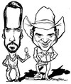 Cartoon: The Bosshoss (small) by stieglitz tagged the,bosshoss,karikatur,caricature