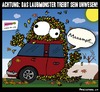 Cartoon: Achtung Laubmonster! (small) by BRAINFART tagged laub,monster,beweismittel,sensation,brainfart,art,comic,cartoon,character,fun,funny,lustig,spass,witzig,toonpool,herbst,nebel,jahreszeit