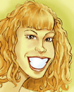 Cartoon: kelly (small) by michaelscholl tagged woman,smile