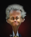 Cartoon: Geert Wilders (small) by Quidebie tagged geert,wilders,politiek,moslim,pvv,dutch,nederland,karikatuur,caricature