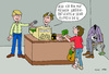Cartoon: Kassenpatient (small) by Wolfgang tagged aok krankenkasse arzt euro
