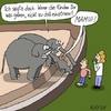 Cartoon: Elefanten (small) by KAYSN tagged elefant,zoo,kinder,einatmen