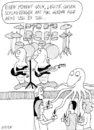 Cartoon: Fisch-Kraken-Band (small) by KAYSN tagged fisch,krake,band,oktopus