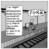 Cartoon: Zugverfrühung (small) by KAYSN tagged bahn,zug