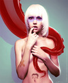 Cartoon: Best Friends (small) by fantasio tagged best friends illustration digital painting tentacle jelly pinup